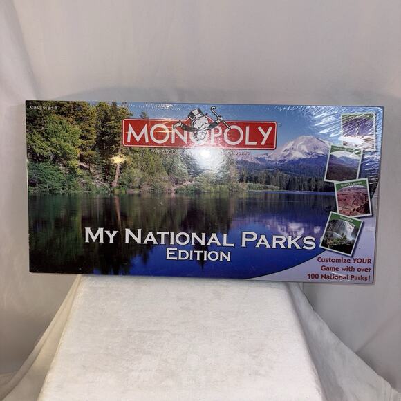 Monopoly My National Parks Edition 2008 Customizable NEW And Sealed - Picture 2 of 6